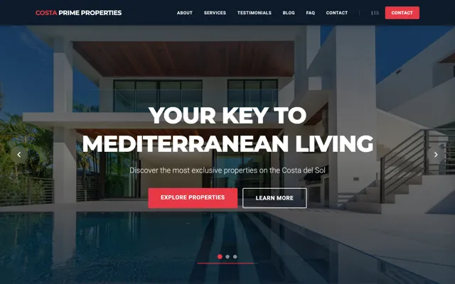 Screenshot of Costa Prime Properties